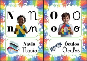 Alfabeto + Números Infantil - Modelo 1