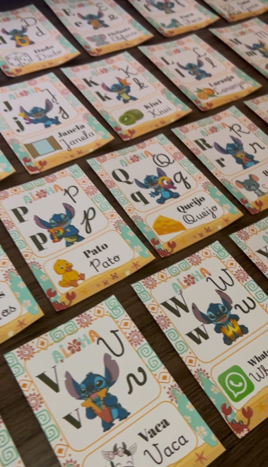 Alfabeto + Números do Stitch - Imagem 3