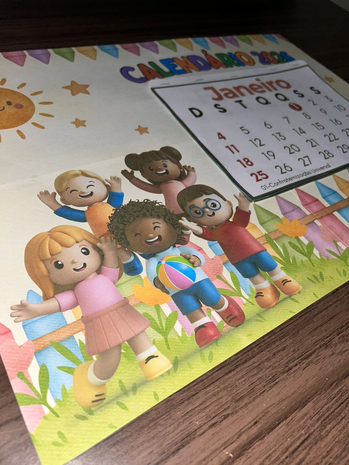 Calendário Infantil 2026 - Modelo 2 - Imagem 3